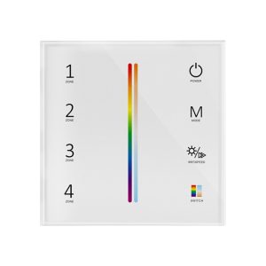 4 Zone | RGB CCT Wall Controller | RF